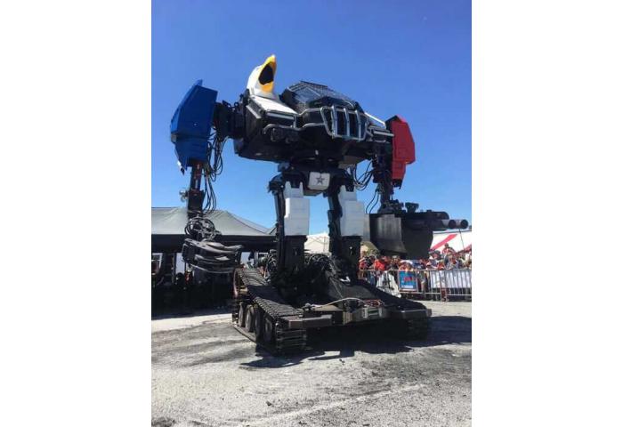 MegaBots Mk.III Milik Amerika Unjuk Gigi