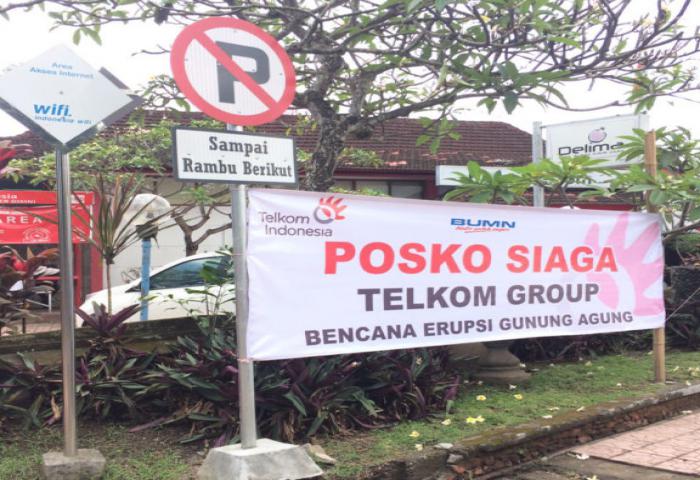 Antisipasi Letusan Gunung Agung, TelkomGroup Siapkan Layanan Komunikasi
