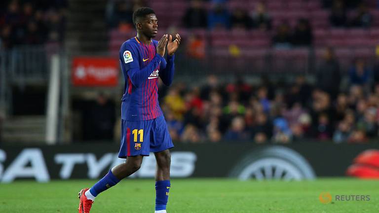 Dembele Alami Cedera Hamstring Lagi