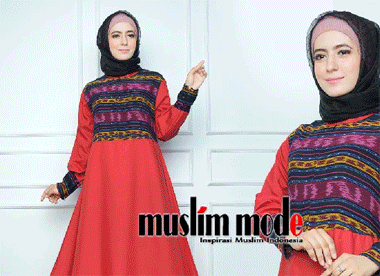 Gamis Etnis Muslim Mode