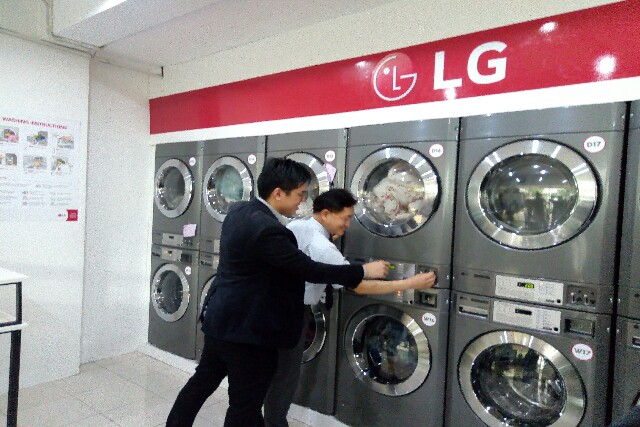 LG Usung Konsep Laundry Lounge