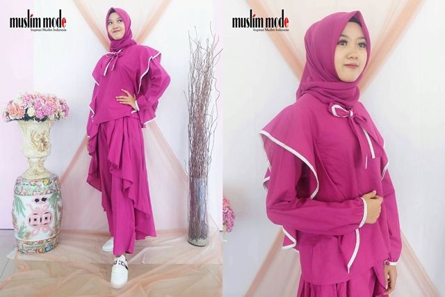 BMD Setelan Rok Celana Muslim Mode BMD Setelan Rok Celana Muslim Mode