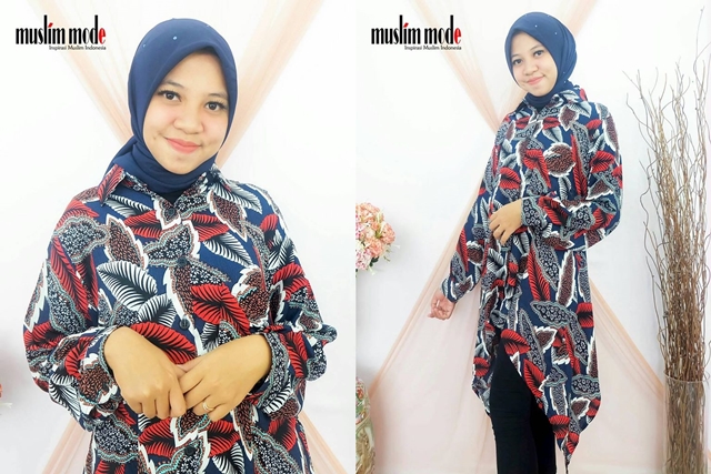 Atsw Tunik Daun Muslim Mode Atsw Tunik Daun Muslim Mode