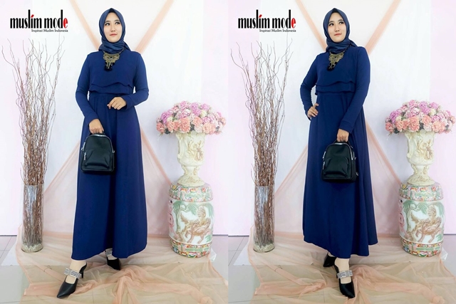 Gamis Zenic Mix Rompi Tingkat Dua Muslim Mode Gamis Zenic Mix Rompi Tingkat Dua Muslim Mode