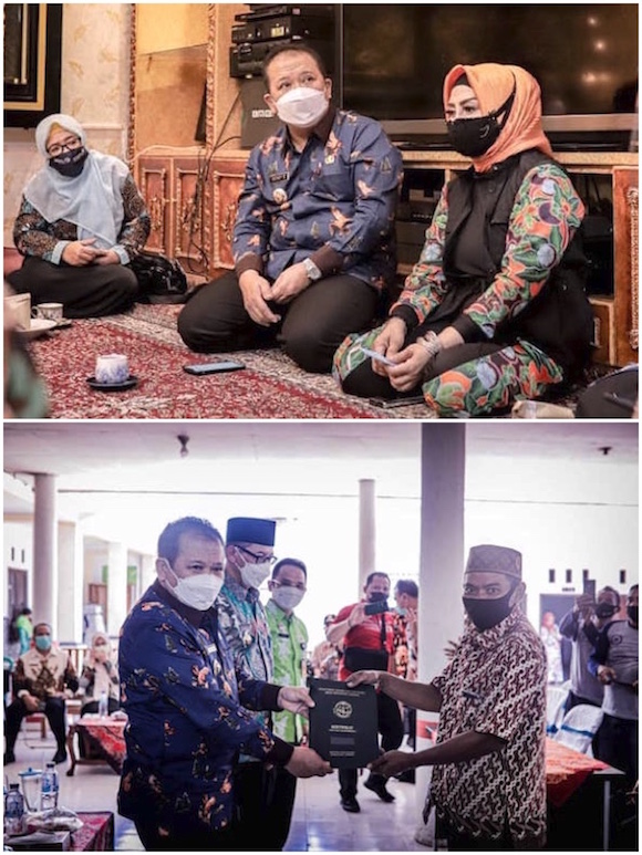 Pengisian Data Keluarga 2021 & Serahkan Sertifikat kepada Masyarakat di Bangsalsari.jpg