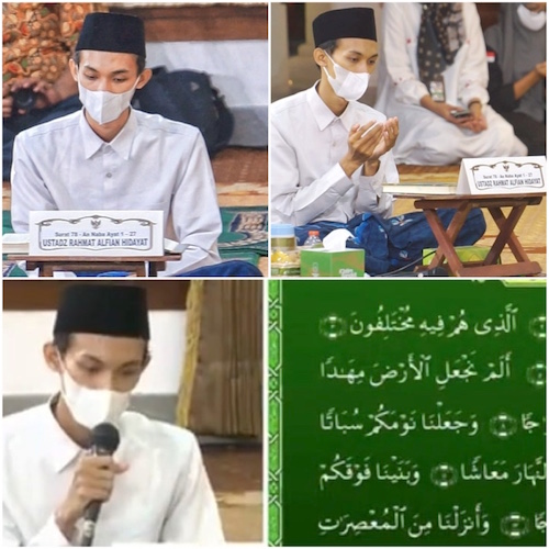 Ustadz Rahmat Alfian Hidayat, Hafidz Asal Desa Sedati, Ngoro, Mojokerto.jpg