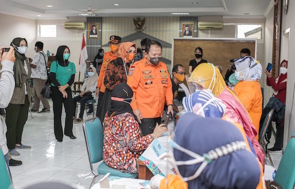 Bupati dan Wakil Bupati Hadiri Gelar Vaksinasi Covid-19