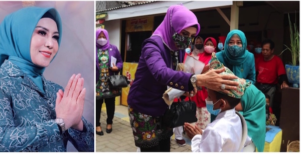 Hj Kasih Fajarini, Ketua TP PKK Jember.jpg
