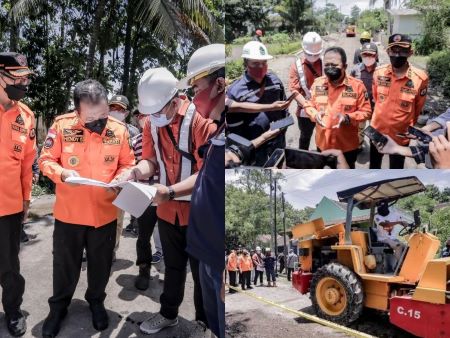 Bupati Hendy dan Wabup Gus Firjaun Cek Pembangunan Jalan di Kecamatan Jombang Maret 2022.jpg