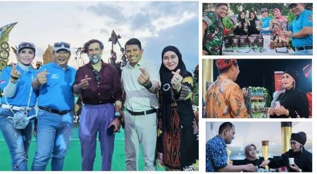 Beberapa Kegiatan Hj Kasih Fajarini Pasarkan Produk UMKM Jember di Festival JKCI 2023 .jpg