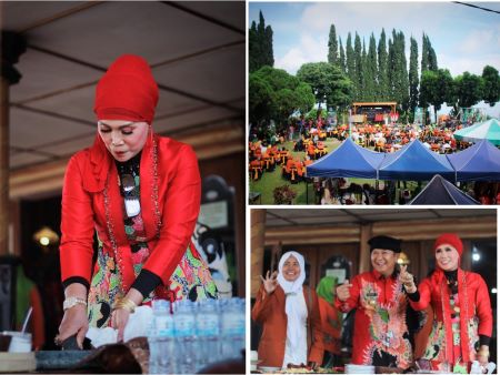 Di Acara Santap Siang, Ketua Dekranasda Jember, Hj Kasih Fajarini, Menguleg Sambal Istimewa untuk Para Hadirin.jpg