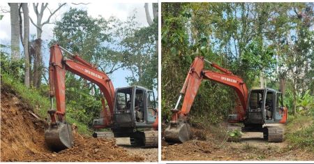 Proses pengerjaan jalan menuju Bandealit.jpg