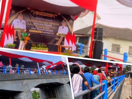 Baru kali ini Jembatan Kali Tengah Direnovasi Pemerintah. Warga Balung bersuka cita dan mensyukurinya.jpg